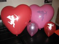 Heart Shape Cupid Balloons 3ft 